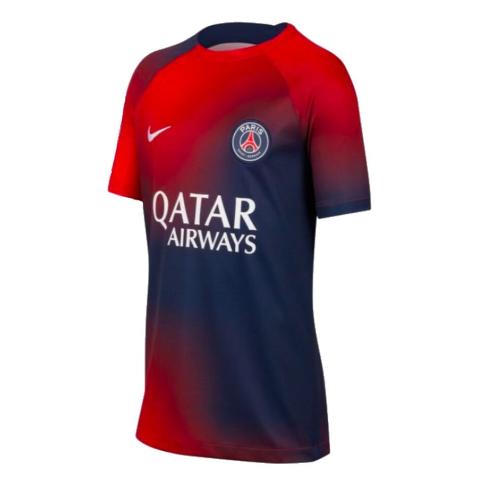 2023-2024 PSG Pre-Match Shirt – Kids
