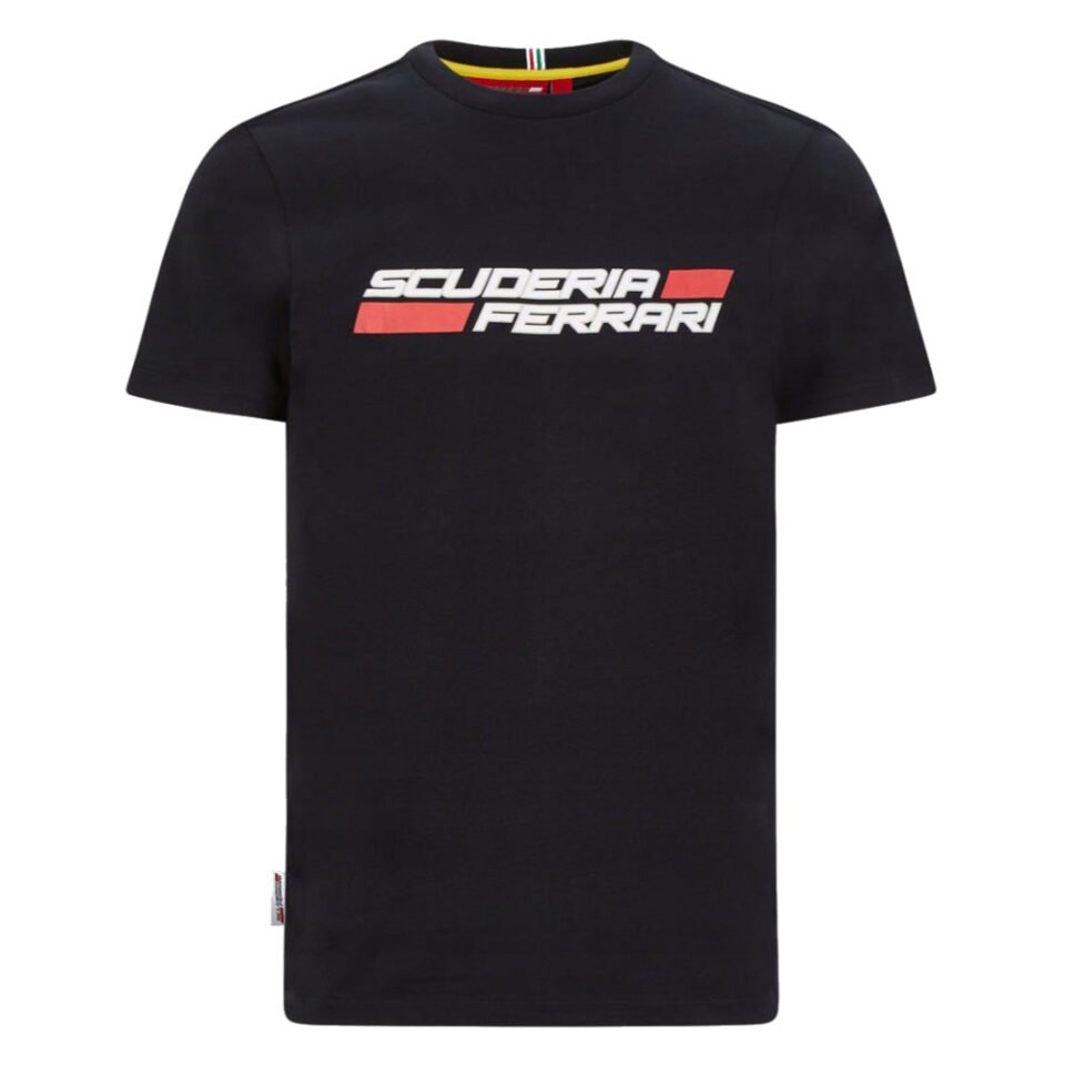 2023 Ferrari FW Mens Scuderia Logo Tee