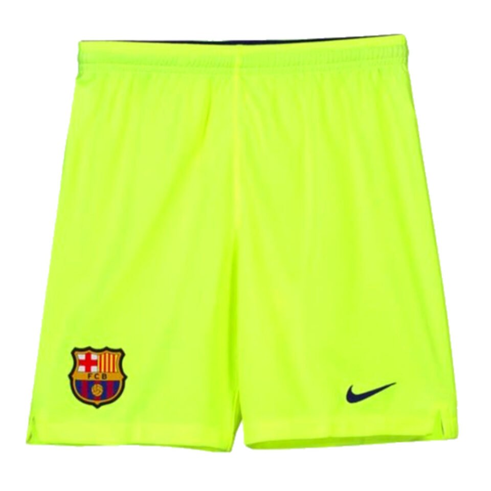 2018-2019 Barcelona Away Shorts – Kids