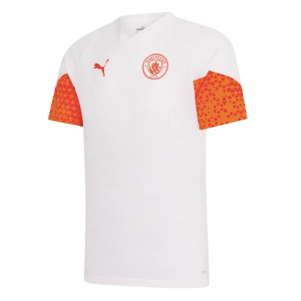2023-2024 Man City Training Jersey – Kids