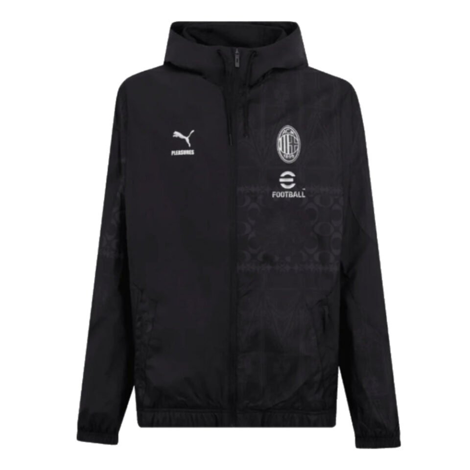 2023-2024 AC Milan x PLEASURES Prematch Jacket