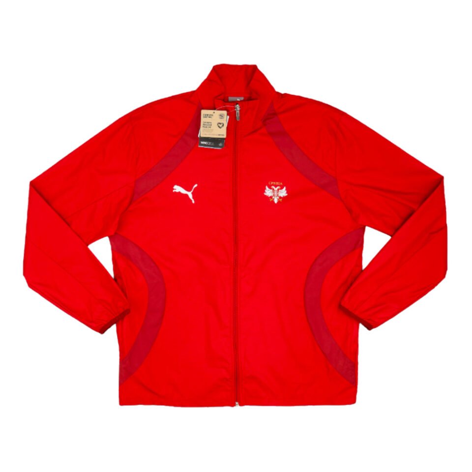 2024-2025 Serbia Pre-Match Woven Jacket