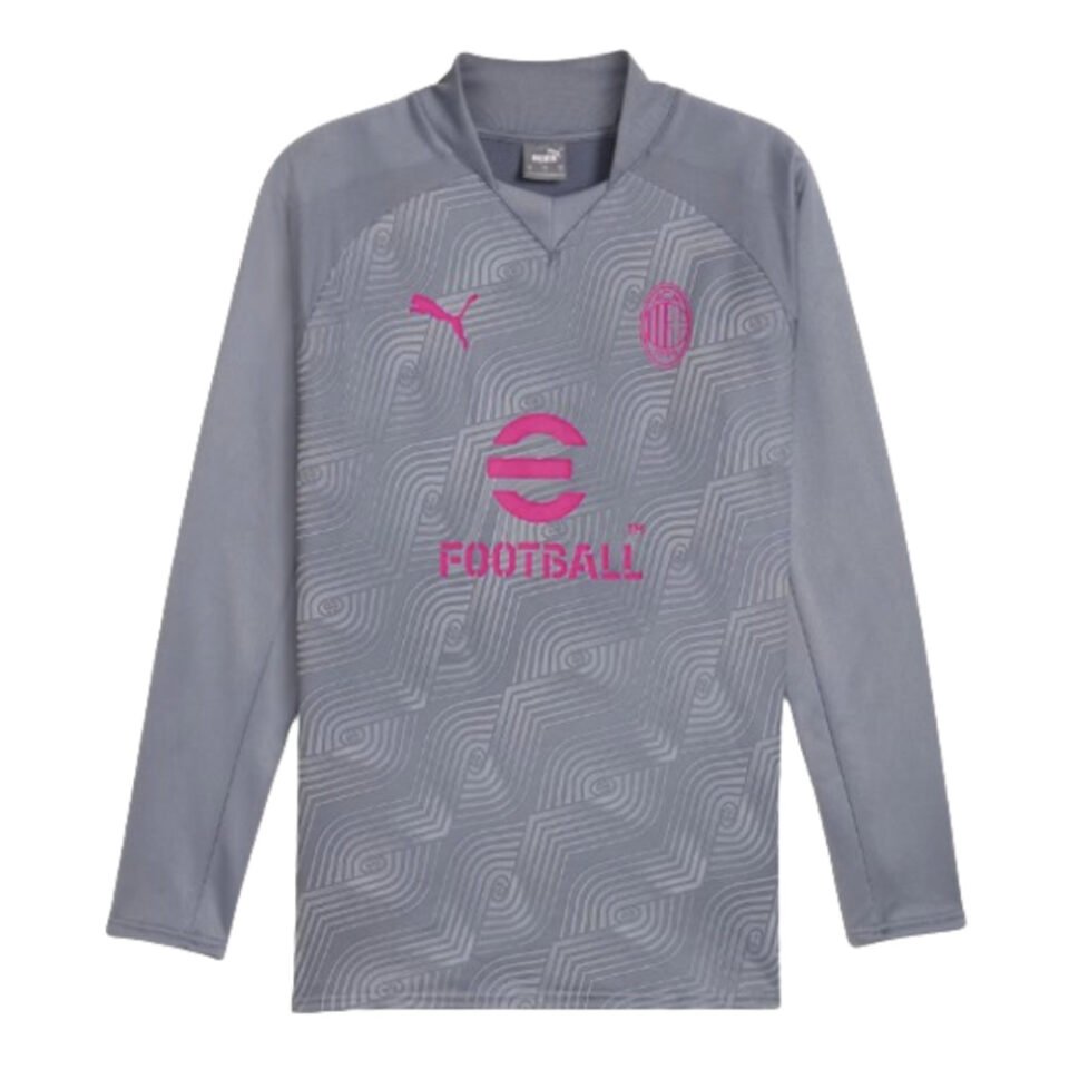 2023-2024 AC Milan Prematch LS Sweat Top