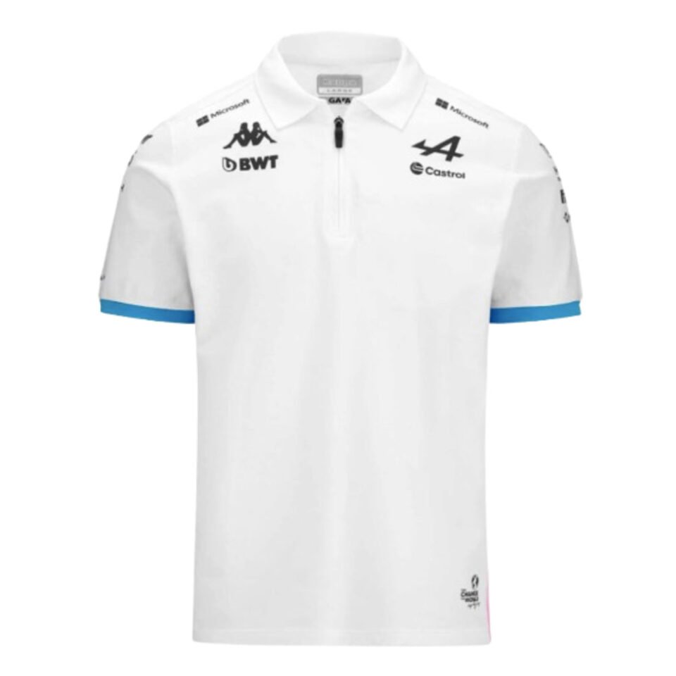 2024 Alpine BWT Mens Team Polo Shirt