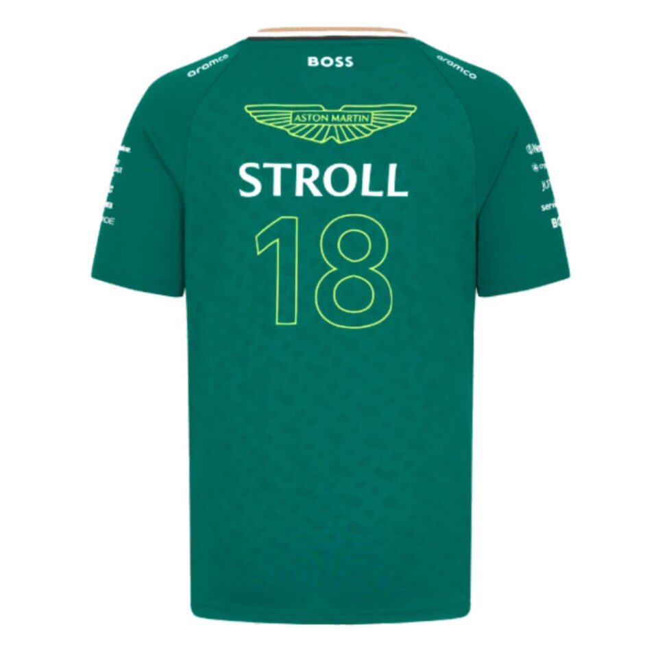 2024 Aston Martin Lance Stroll Team Tee