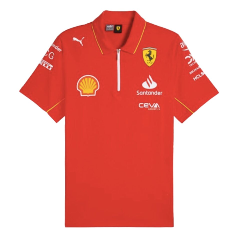 2024 Scuderia Ferrari Team Polo Shirt