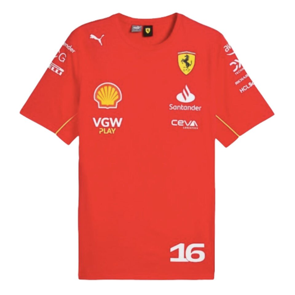 2024 Ferrari Charles Leclerc Driver T-Shirt