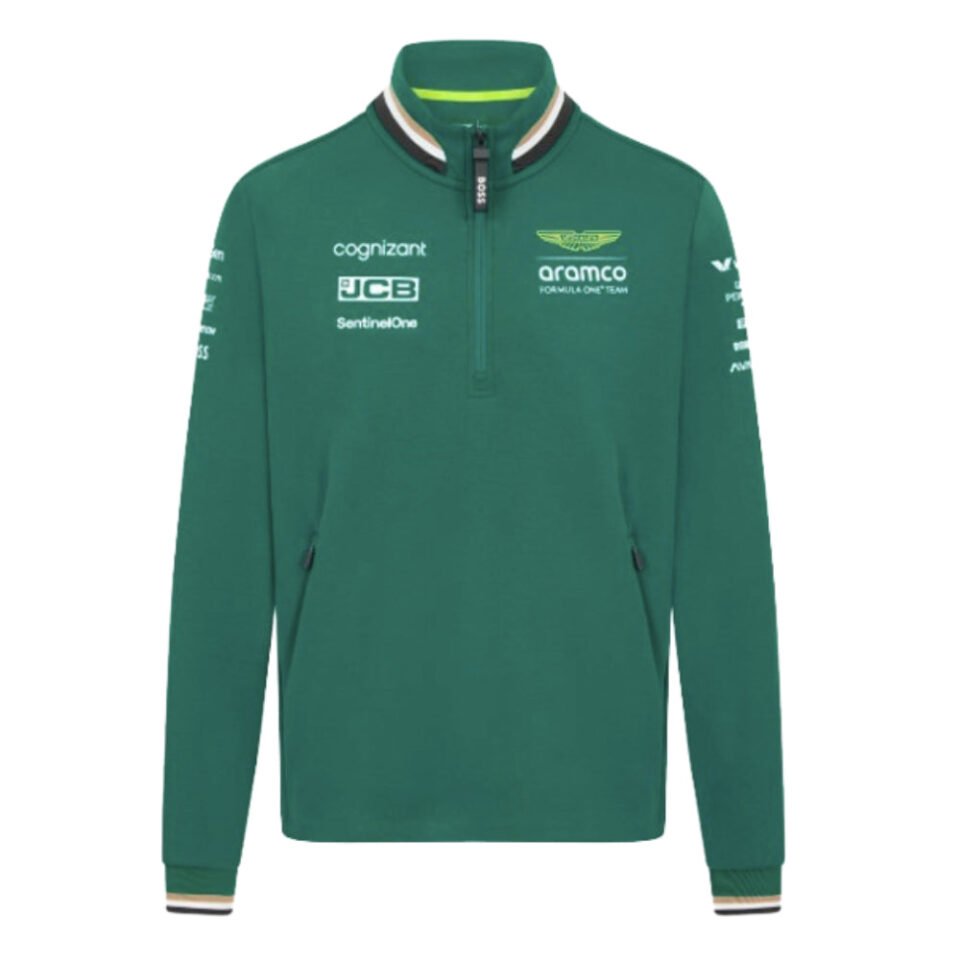 2024 Aston Martin Team 1/4 Zip Sweater