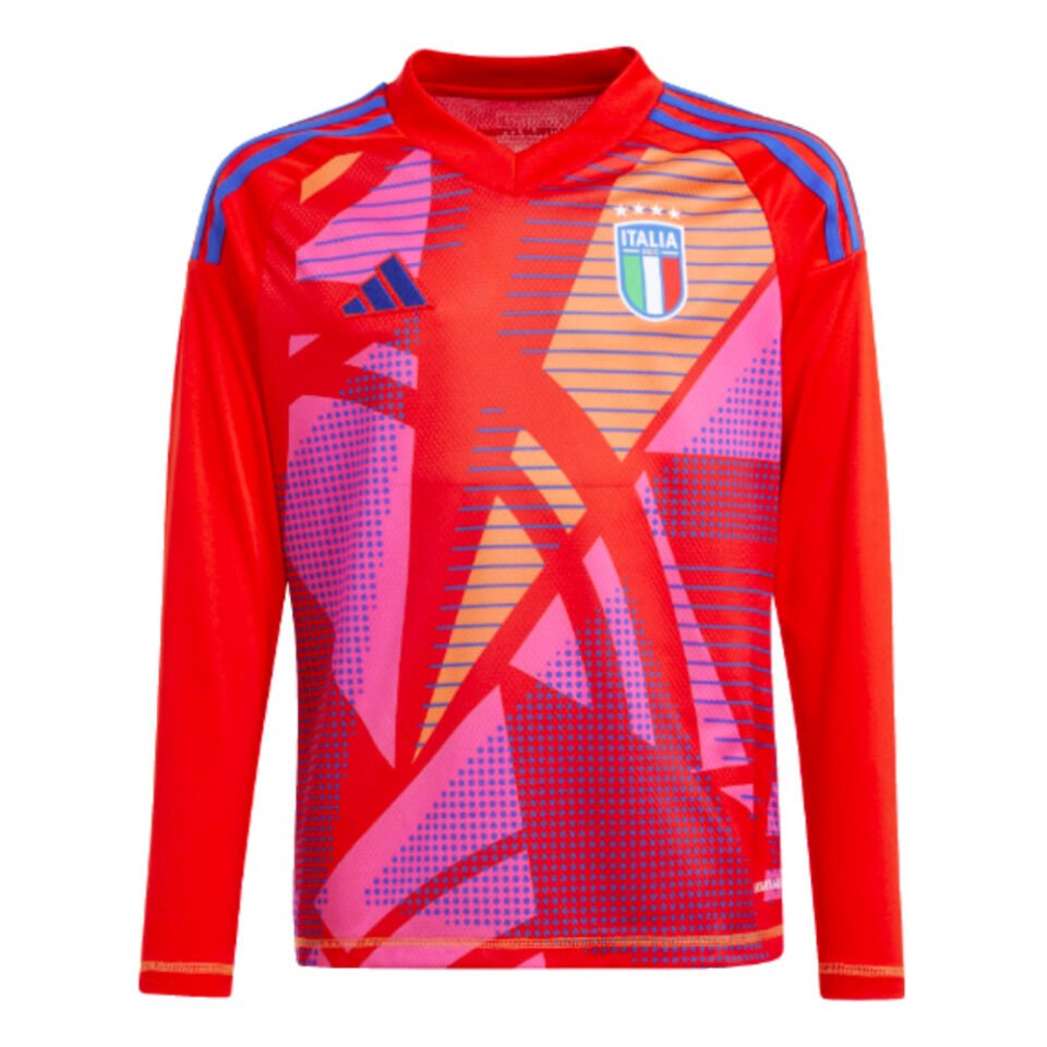 2024-2025 Italy Home Goalkeeper Shirt – Kids