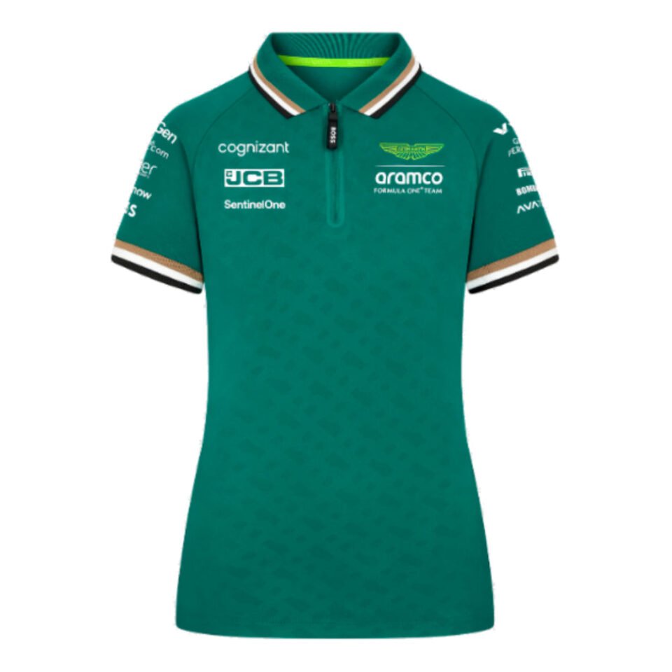 2024 Aston Martin Team Polo Shirt – Womens