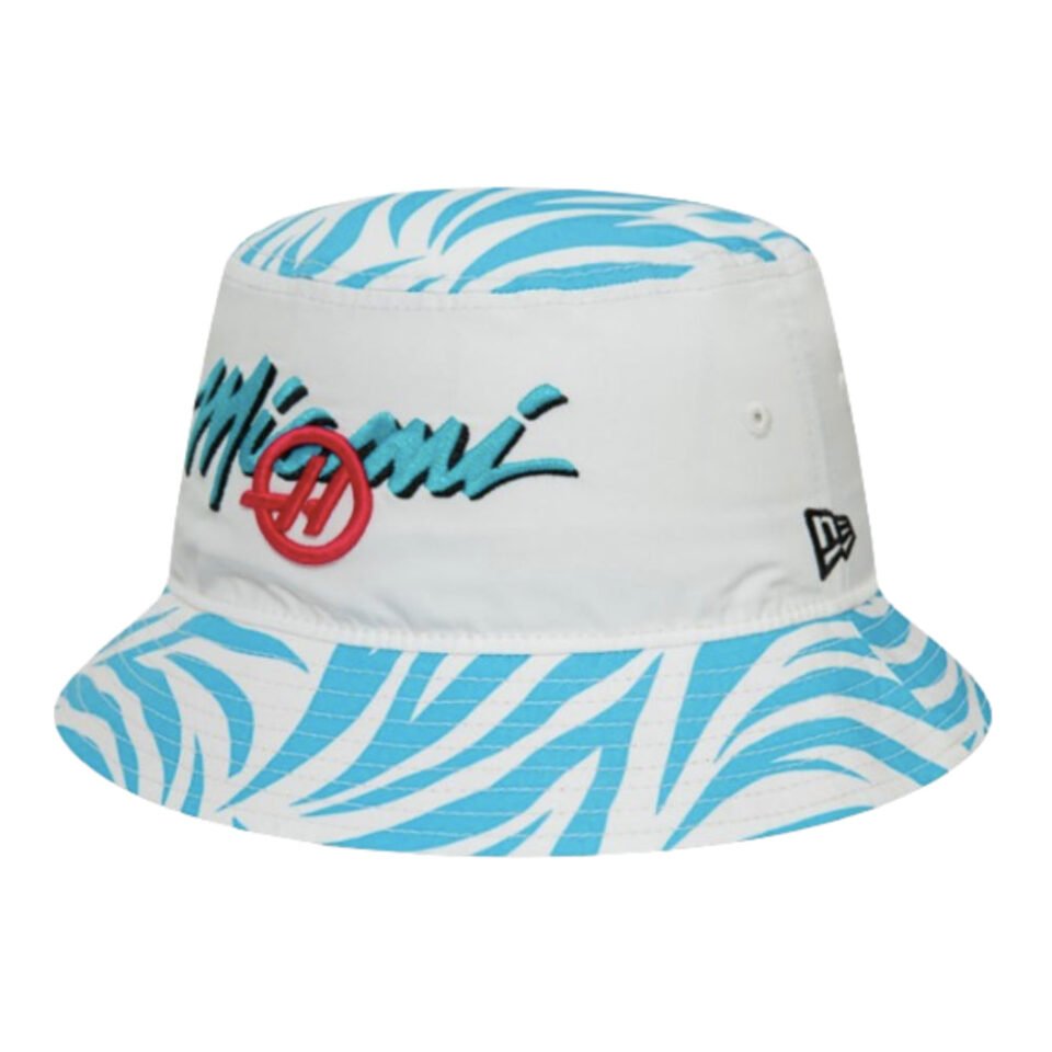 2024 Haas Miami Race Zebra Bucket Hat