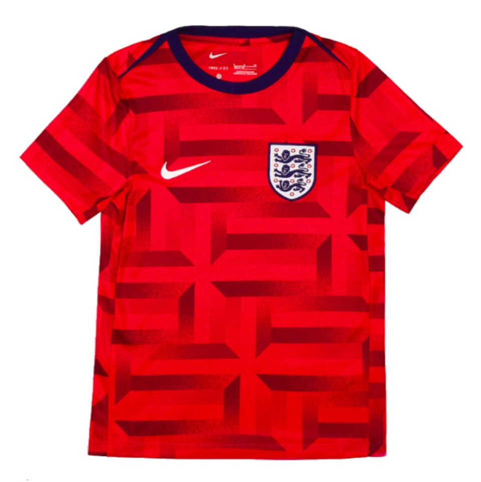 2024-2025 England Academy Pro Pre-Match Top – Kids