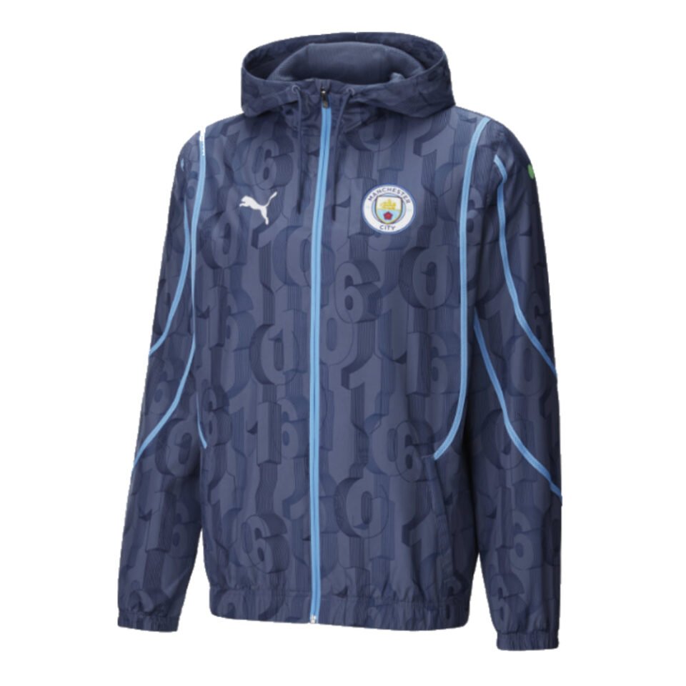 2024-2025 Man City Prematch Woven Jacket