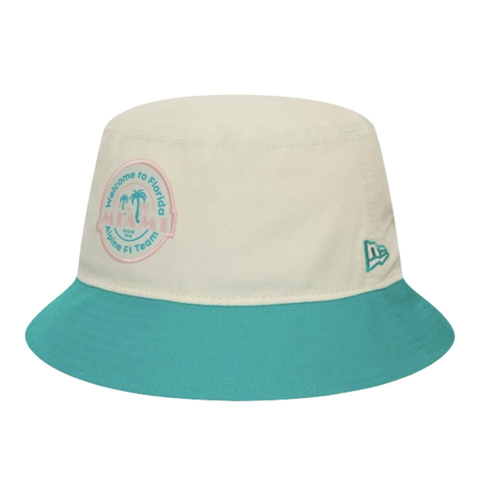 2024 Alpine F1 Miami Tapered Special Bucket Hat – Large