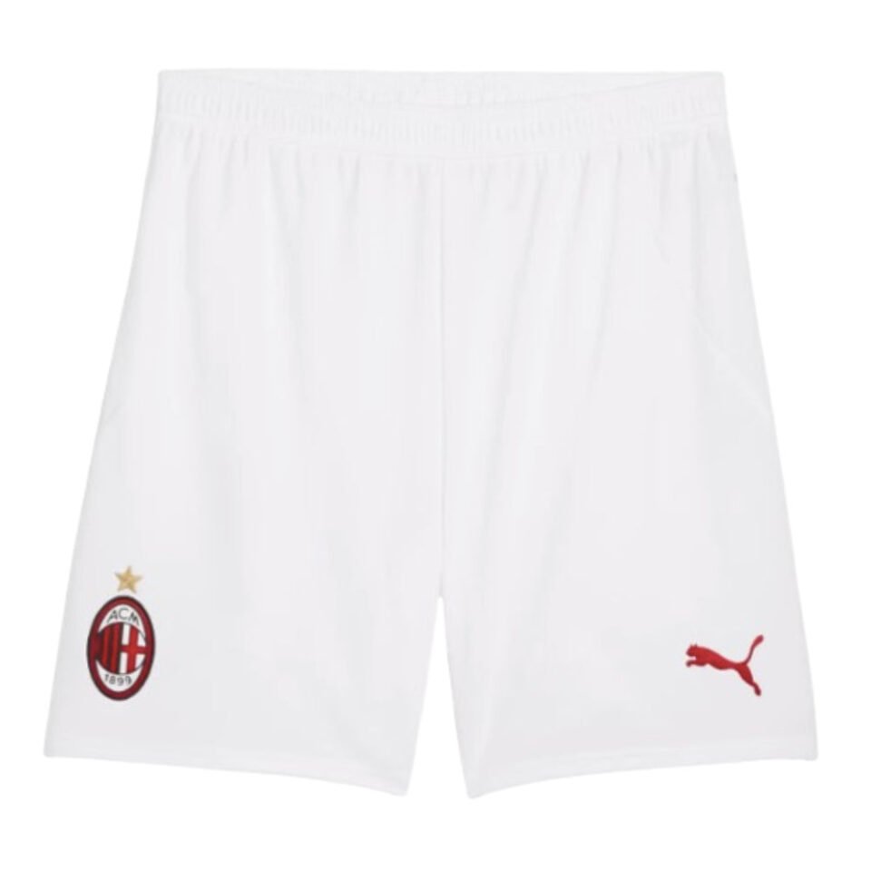 2024-2025 AC Milan Home Shorts – Kids