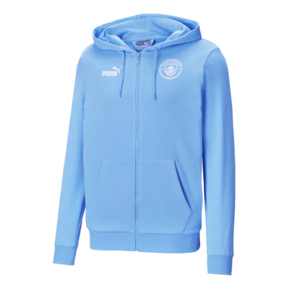 2024-2025 Man City ftblCulture Hooded Sweat Jacket