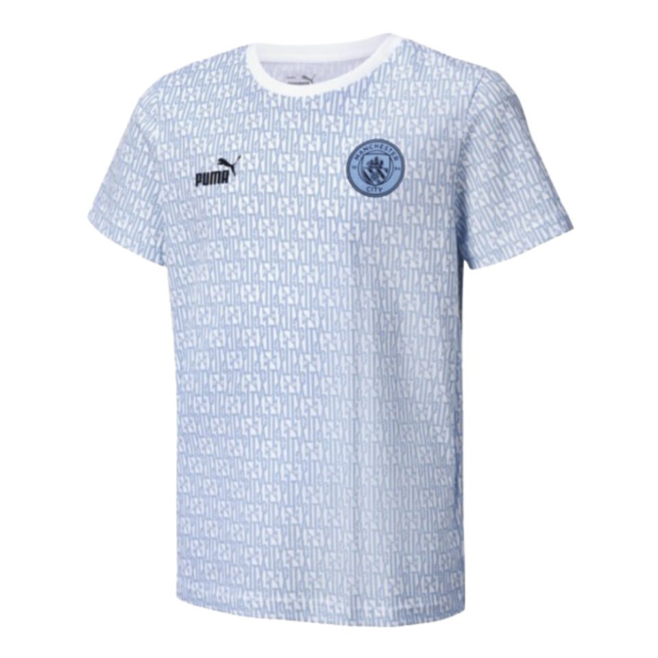 2024-2025 Man City ftblCulture Tee AOP – Kids