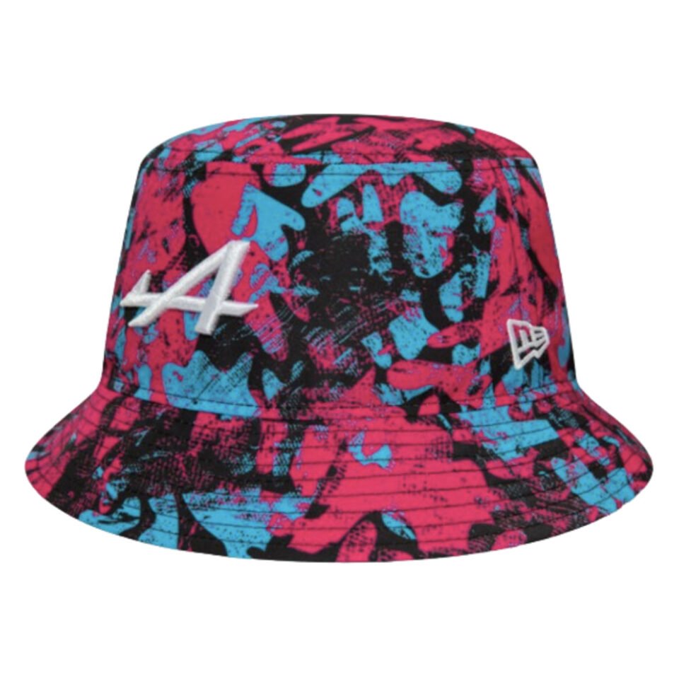 2024 Alpine F1 Silverstone Tapered Bucket Hat – Medium