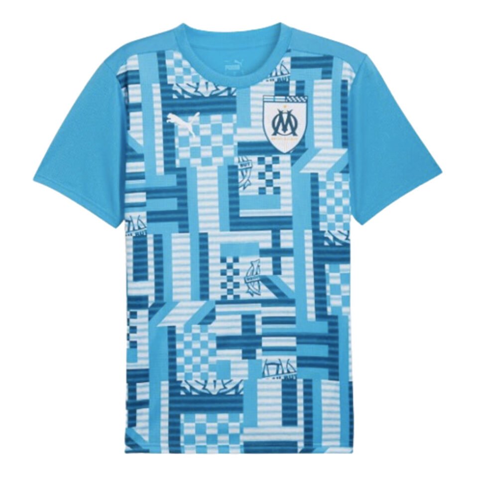 2024-2025 Marseille Pre-Match SS Shirt