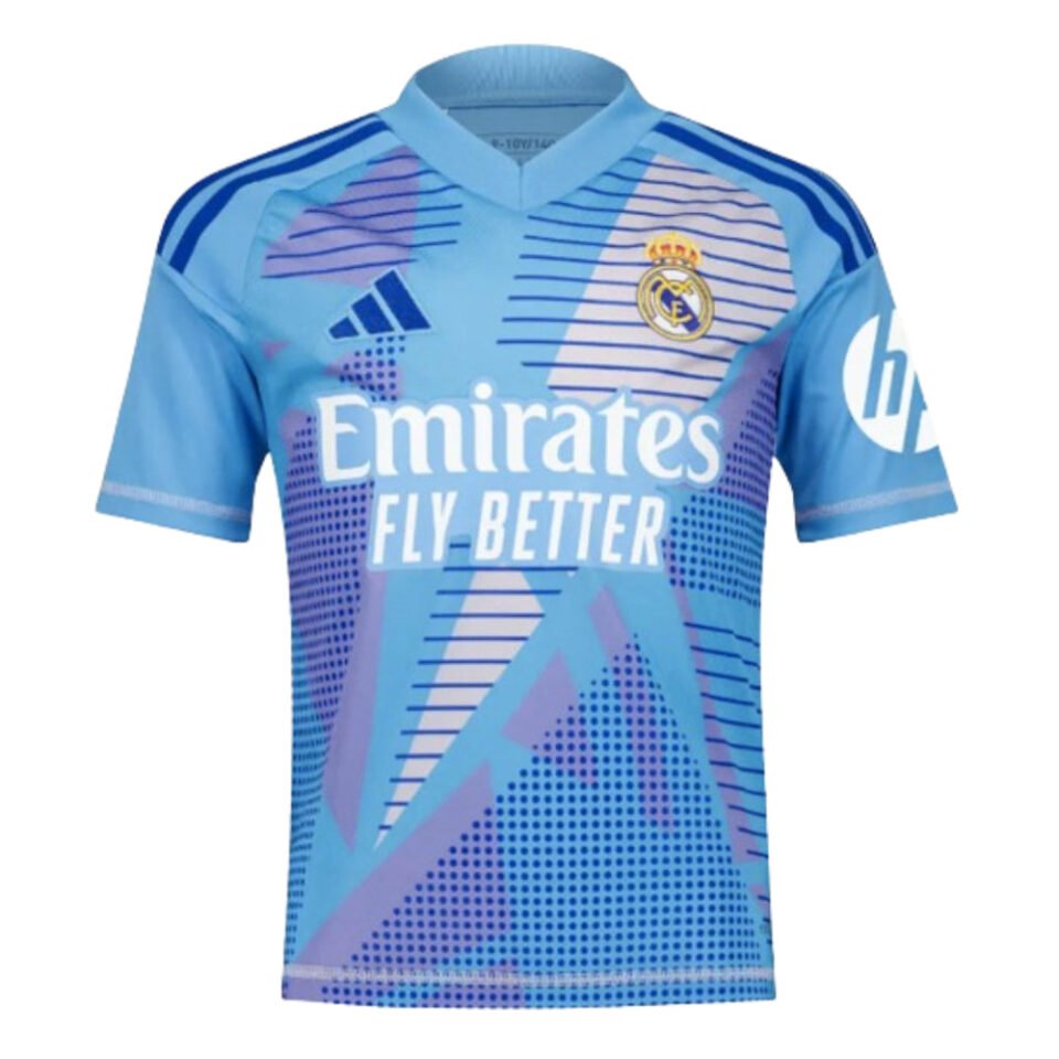 2024-2025 Real Madrid Home Goalkeeper Shirt – Kids