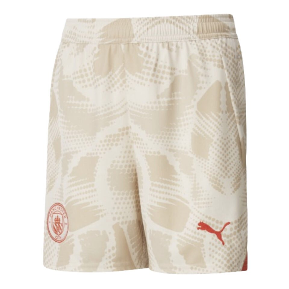 2024-2025 Man City Away Goalkeeper Shorts – Kids