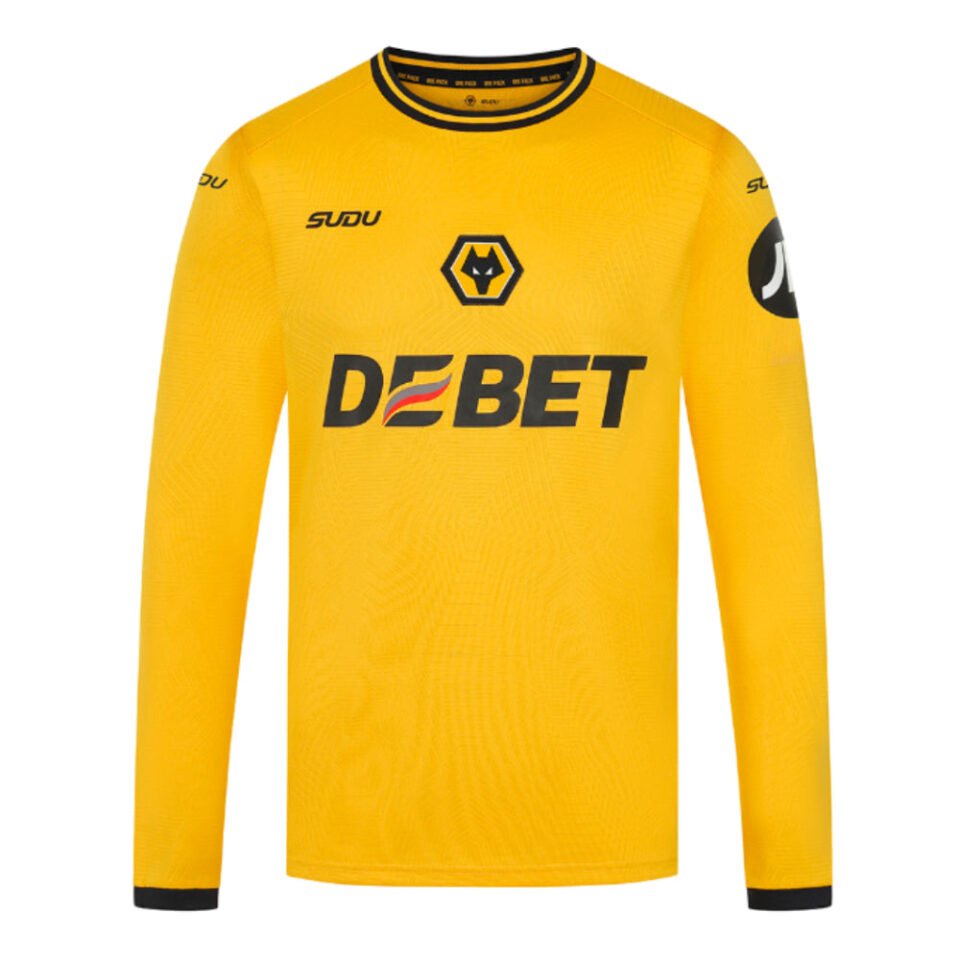 2024/25 Wolves Long Sleeve Home Shirt