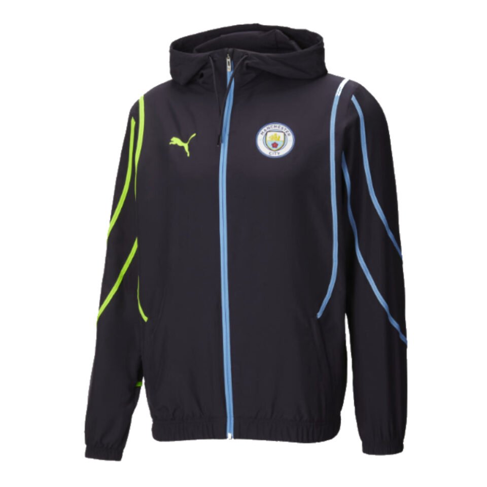 2024-2025 Man City Prematch Woven Jacket