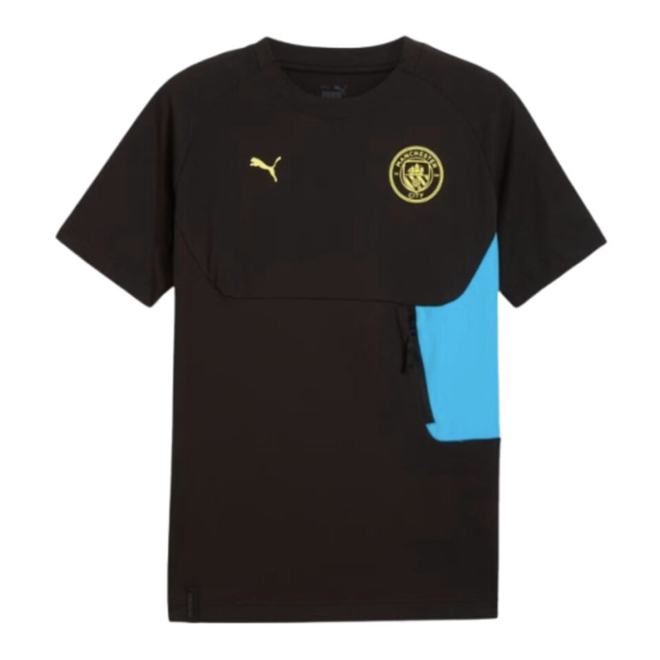 2024-2025 Man City Pumatech Pocket Tee