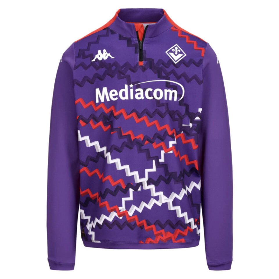 2024-2025 Fiorentina Training Sweat 1/4 Zip