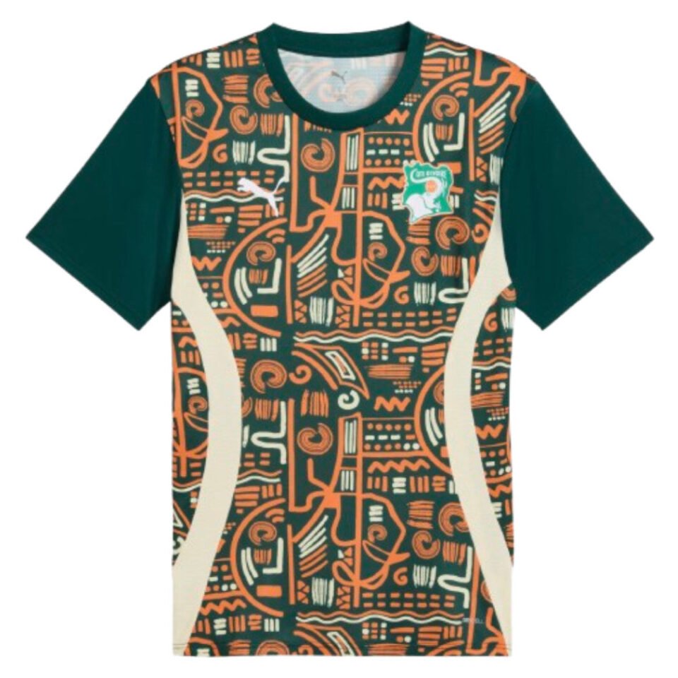 2024-2025 Ivory Coast Prematch SS Jersey