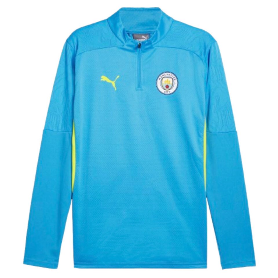 2024-2025 Man City Training 1/4 Zip Top
