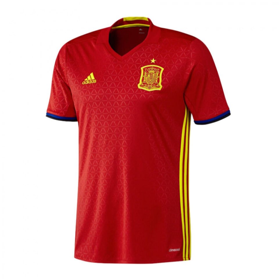 Spain 2016-17 Home Shirt