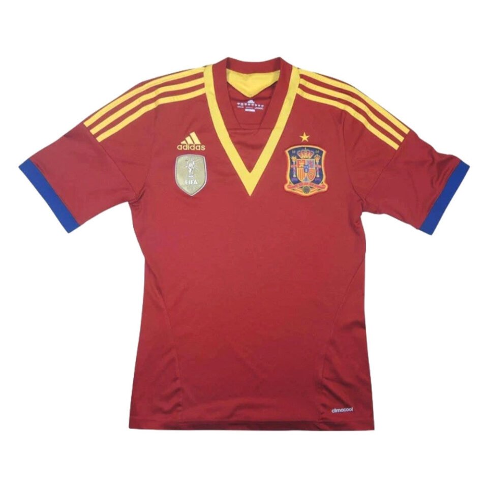 Spain 2013-14 Home Shirt