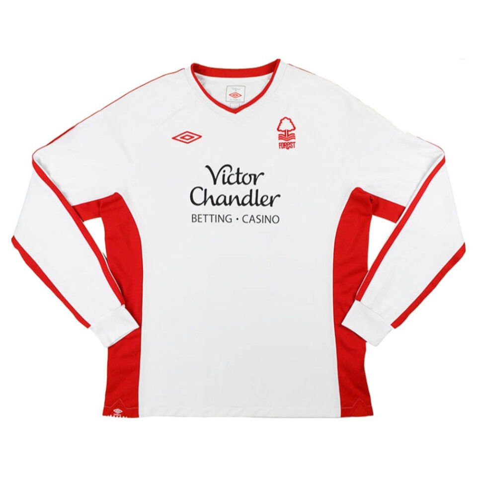 Nottingham Forest 2010-11 Long Sleeve Away Shirt