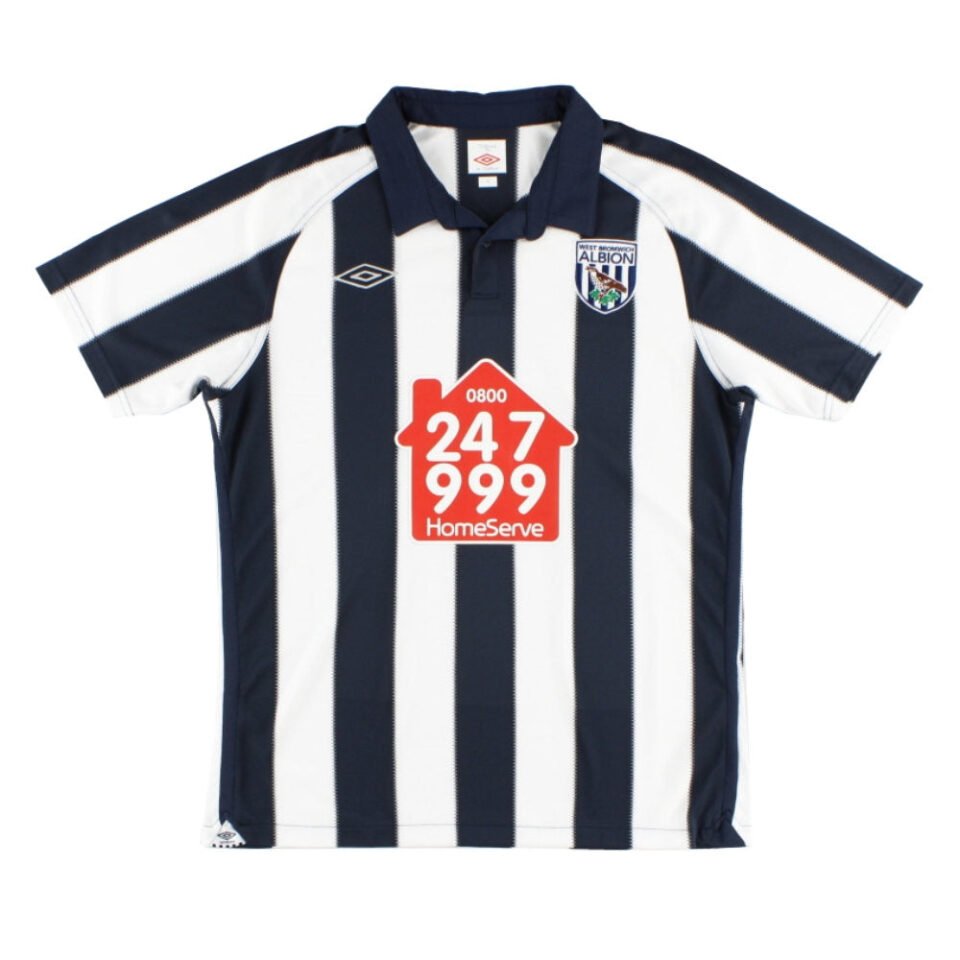West Brom 2010-11 Home Shirt