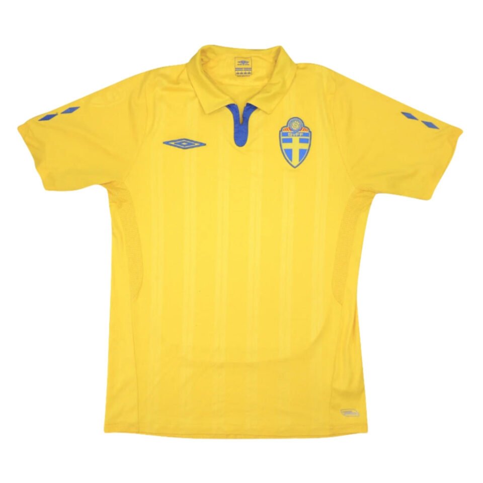 Sweden 2009-10 Home Shirt