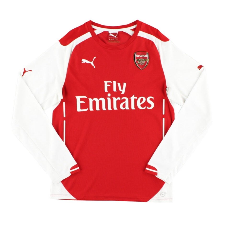 Arsenal 2014-15 Long Sleeve Home Shirt