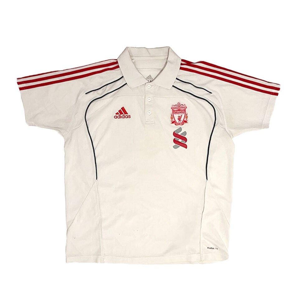 Liverpool 2008-09 Adidas Polo Shirt