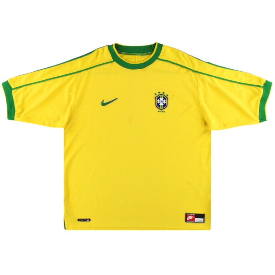 Brazil 1998-00 Home Shirt