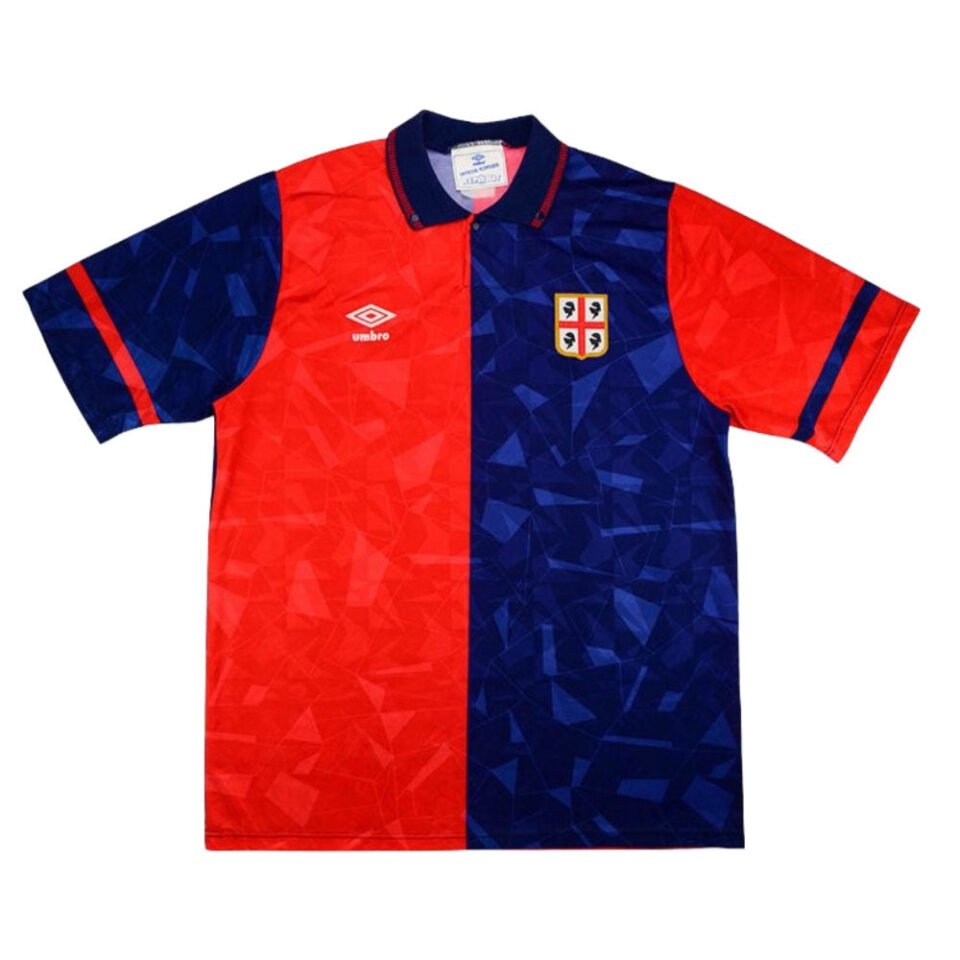 Cagliari 1990-91 Home Shirt