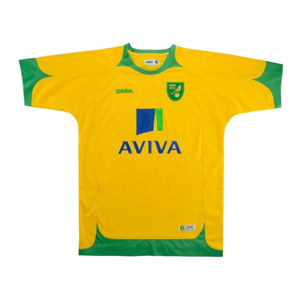 Norwich 2008-2010 Home Shirt