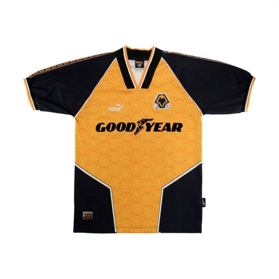 Wolves 1996-98 Home Shirt
