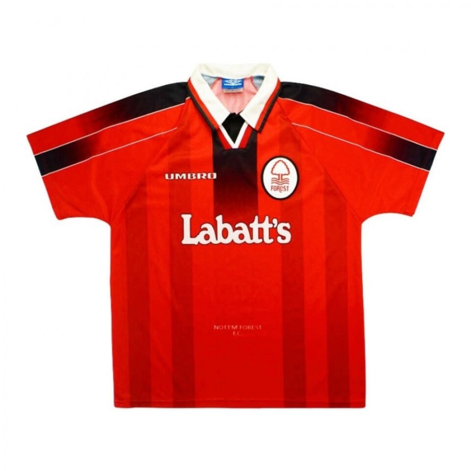Nottingham Forrest 1996-98 Home Shirt