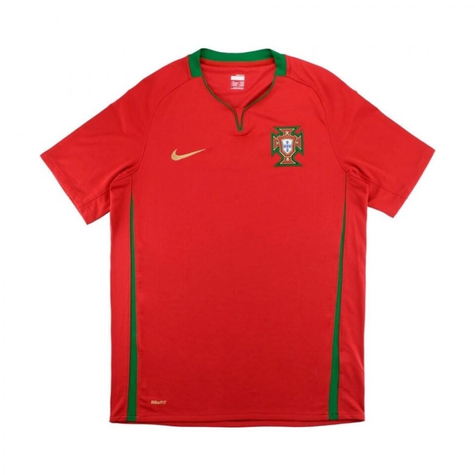 Portugal 2008-10 Home Shirt