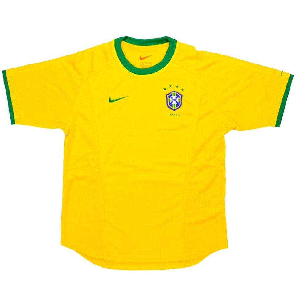 Brazil 2000-02 Home Shirt