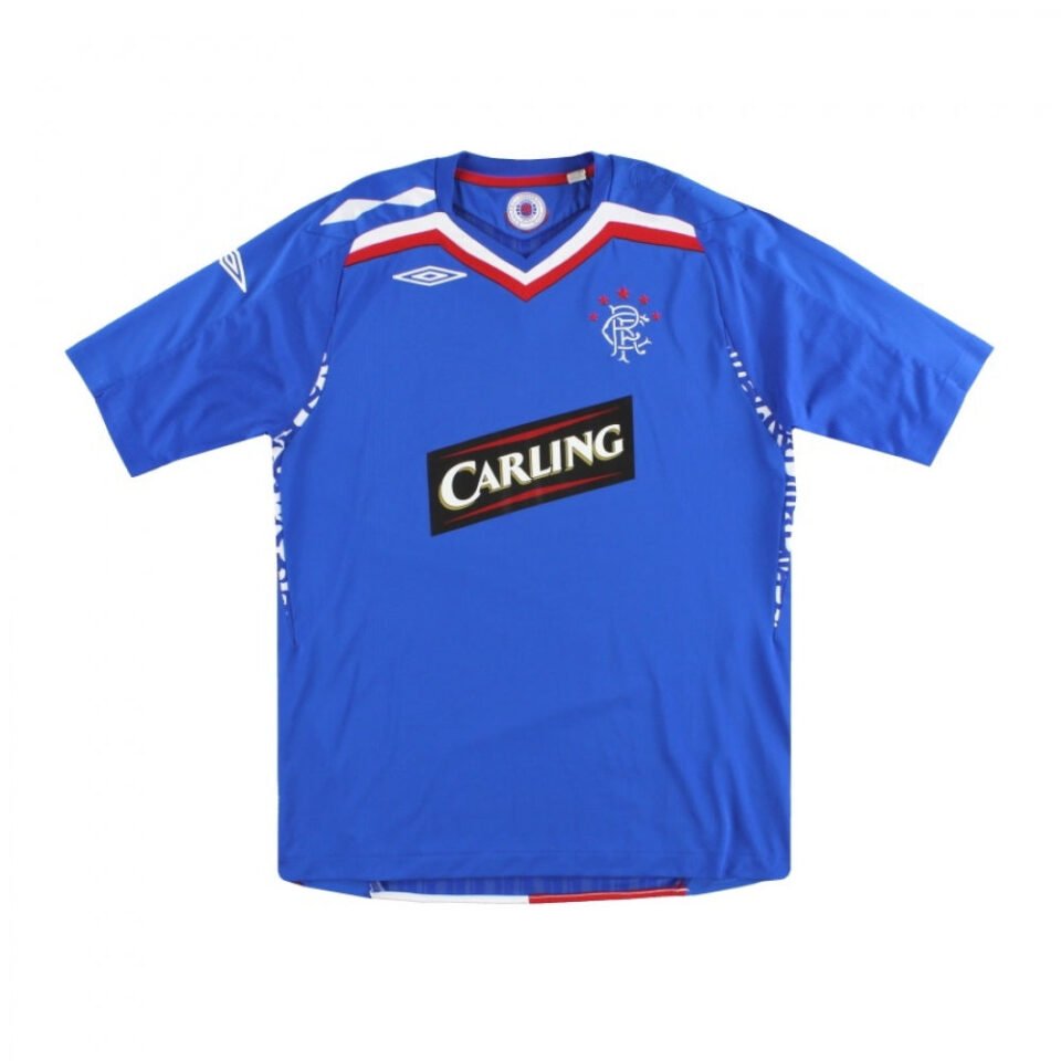 Rangers 2007-08 Home Shirt