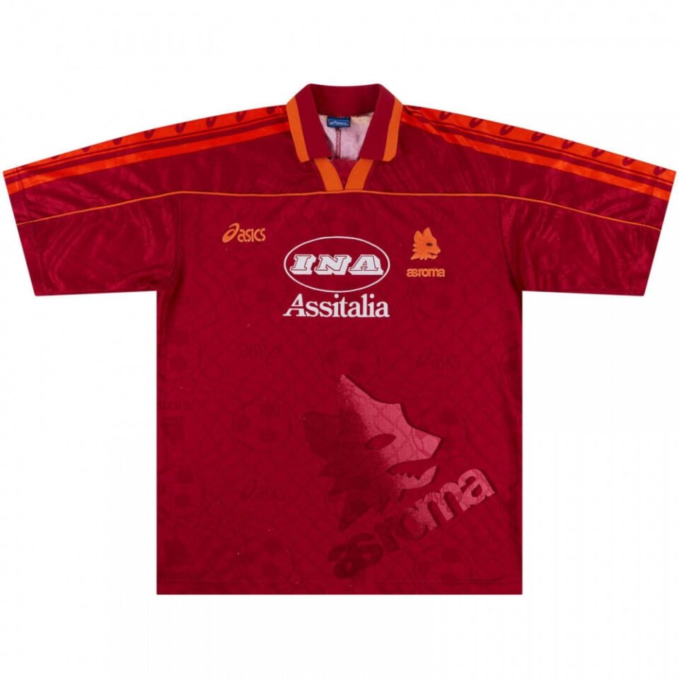 Roma 1995-96 Home Shirt