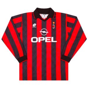 AC Milan 1995 Home Long-Sleeved Shirt