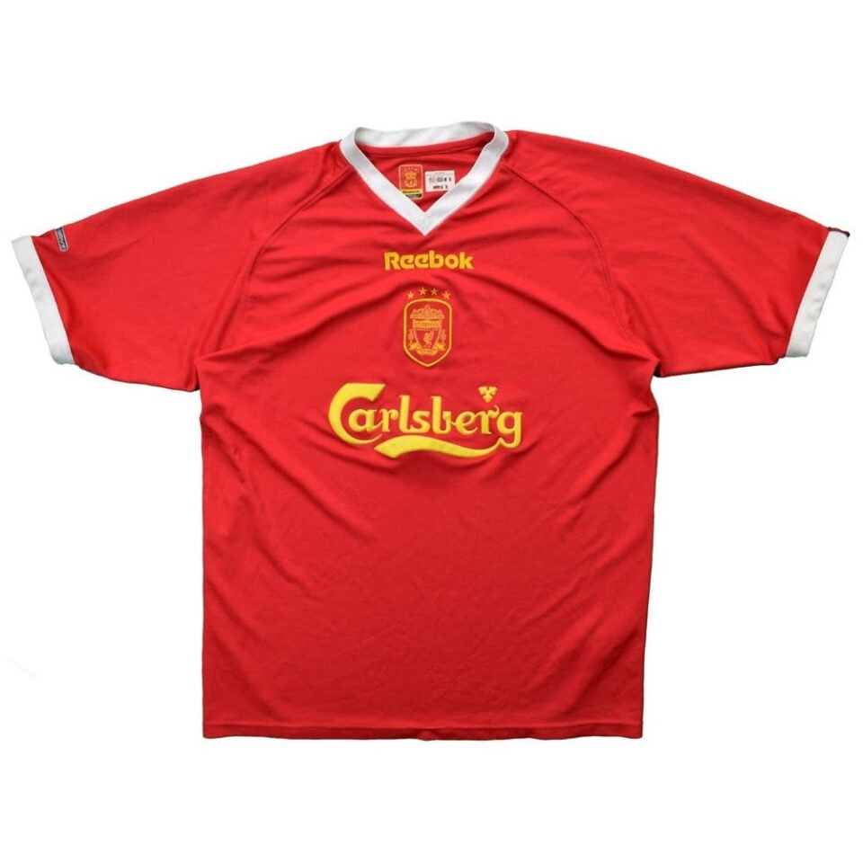 Liverpool 2001-03 European Home Shirt