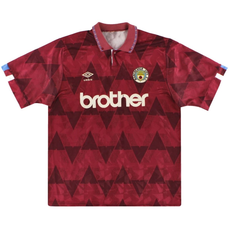 Manchester City 1990-1992 Away Shirt